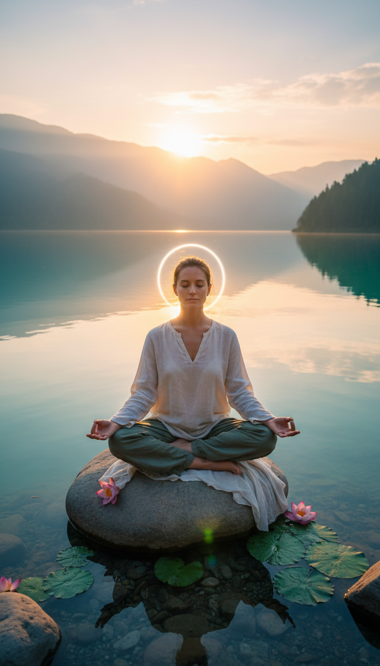 muda a imagem por uma imagem de meditação